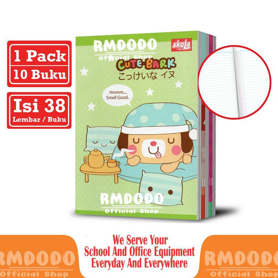 

i Produk Keren Rmdodo Buku Tulis Skola 38 Lembar Murah 1 Pack 1 Pcs Buku Buku Tulis Sekolah Halus E4