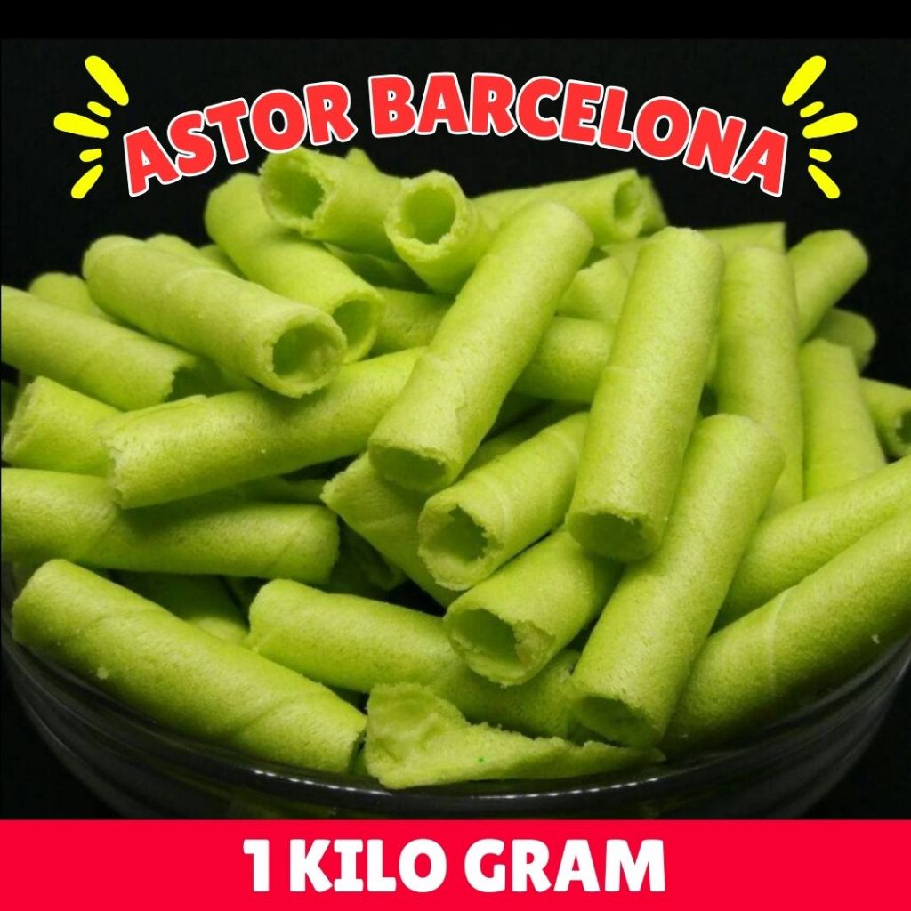 

Astor Mini Astor Barcelona Kiloan Warna Hijau Rasa Pandan - Shine Mate