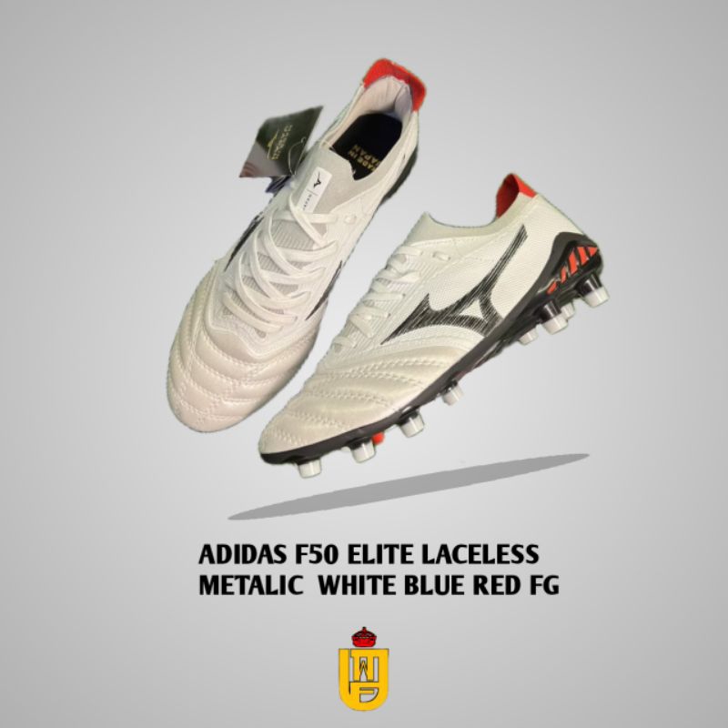 SEPATU BOLA MIZUNO MORELIA NEO BETA 3 WHITE BLACK FG