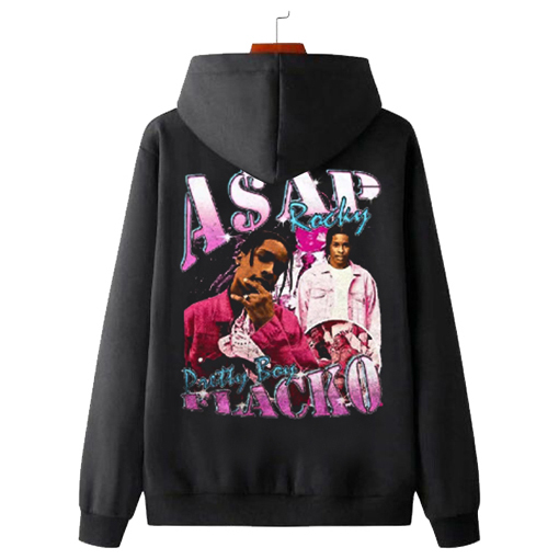 New Hoodie ASAP ROCKY Hoodie Bahan Cotton Fleece | Jumper & Zipper Ready Stock | SKU-688604