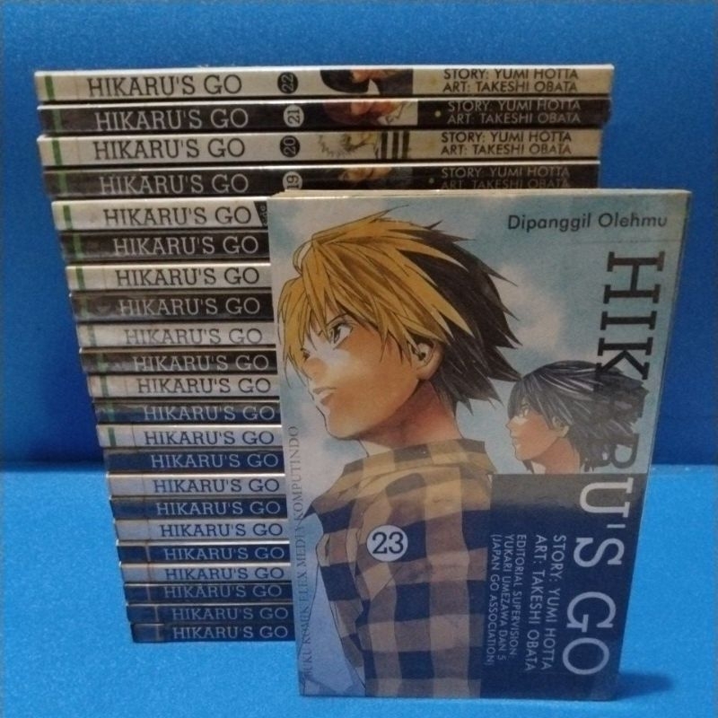 Komik original HIKARU'S GO 1-23 set