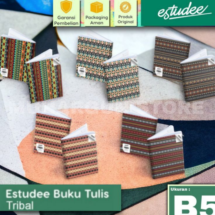 

ywSerba Murah Buku Tulis Boxy B5 Estudee Tribal 48 Lembar Isi 1 New Cover Special Edition L35