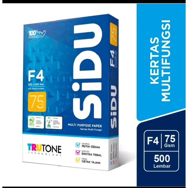 HVS F4 75 GSM sidu