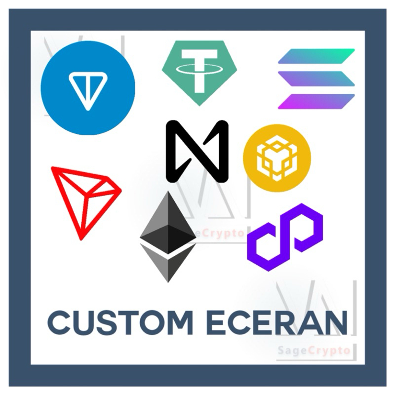 COIN CRYPTO ECERAN MURAH - CEPAT - TERJAMIN