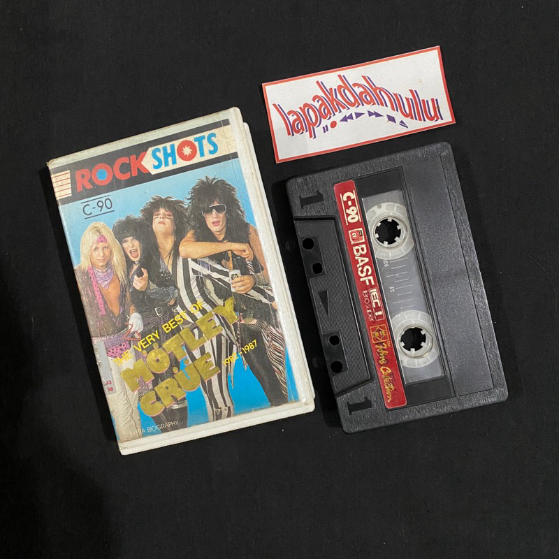 Kaset Pita Rockshots Motley Crue - The Very Best C90