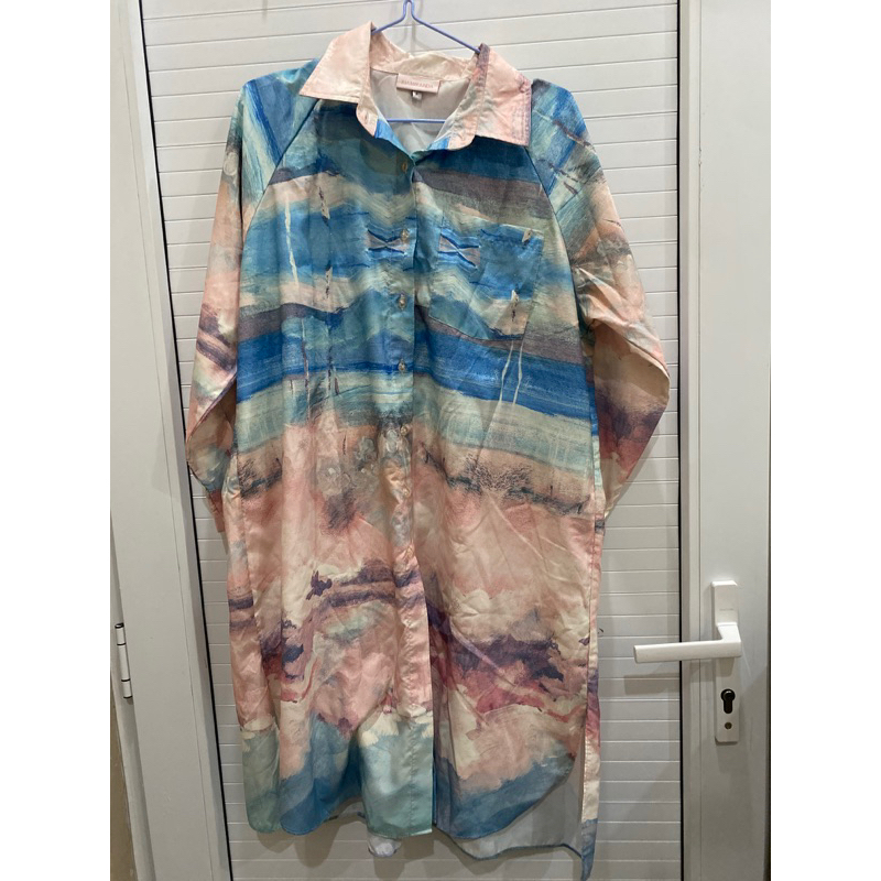 PRELOVED RIA MIRANDA RIAMIRANDA TUNIK BLOUSE KNIT MARAYU MINANG DEKADE HERITAGE ROK PLEATS SKIRT KEM