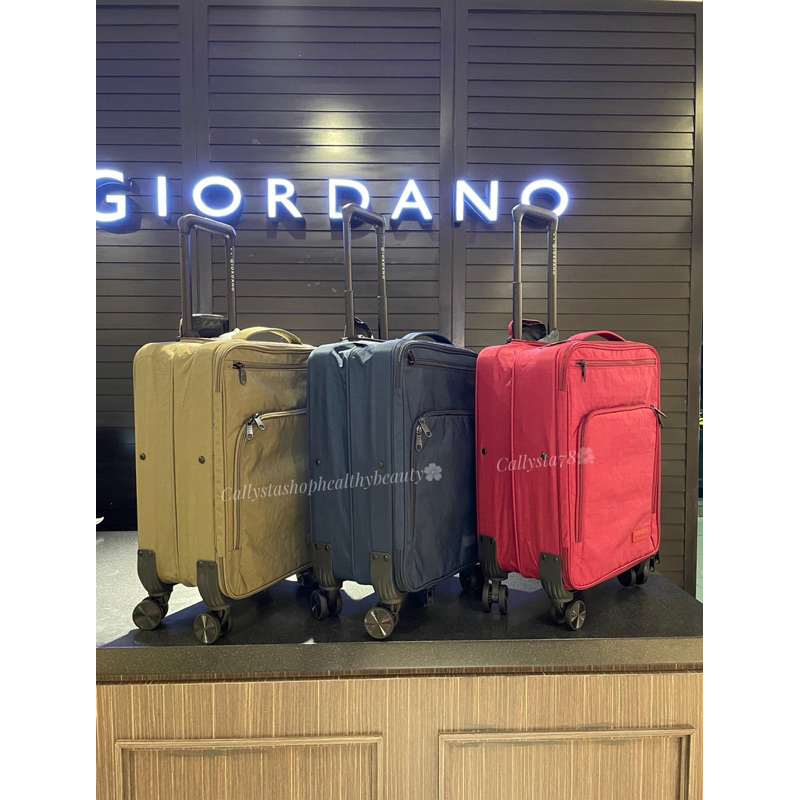 Giordano Suitcase Giordano Travel Bag Signature Green, Navy, Rose from 1.999k