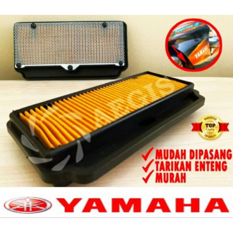 ORIGINAL FILTER UDARA YAMAHA JUPITER Z BURHAN, VEGA R NEW 110 CC 2006-2009 KODE PART 5TP-E4451-10 PR