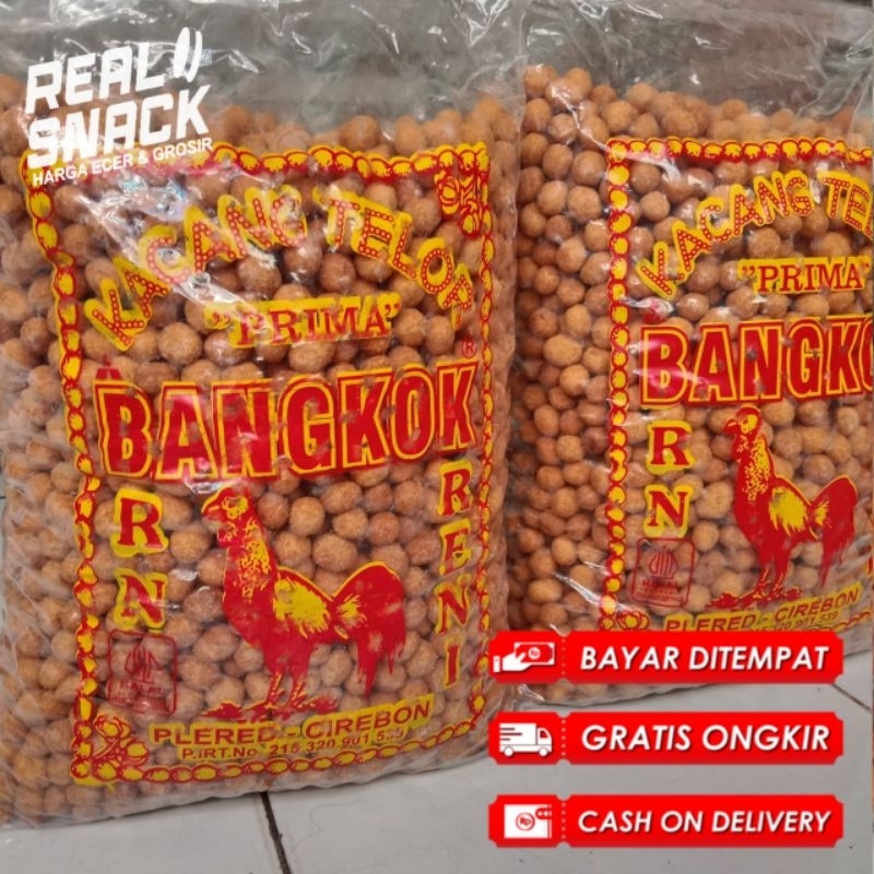 

1KG KACANG TELOR GORENG TEPUNG RENYAH MANIS GURIH PACKING EXTRA