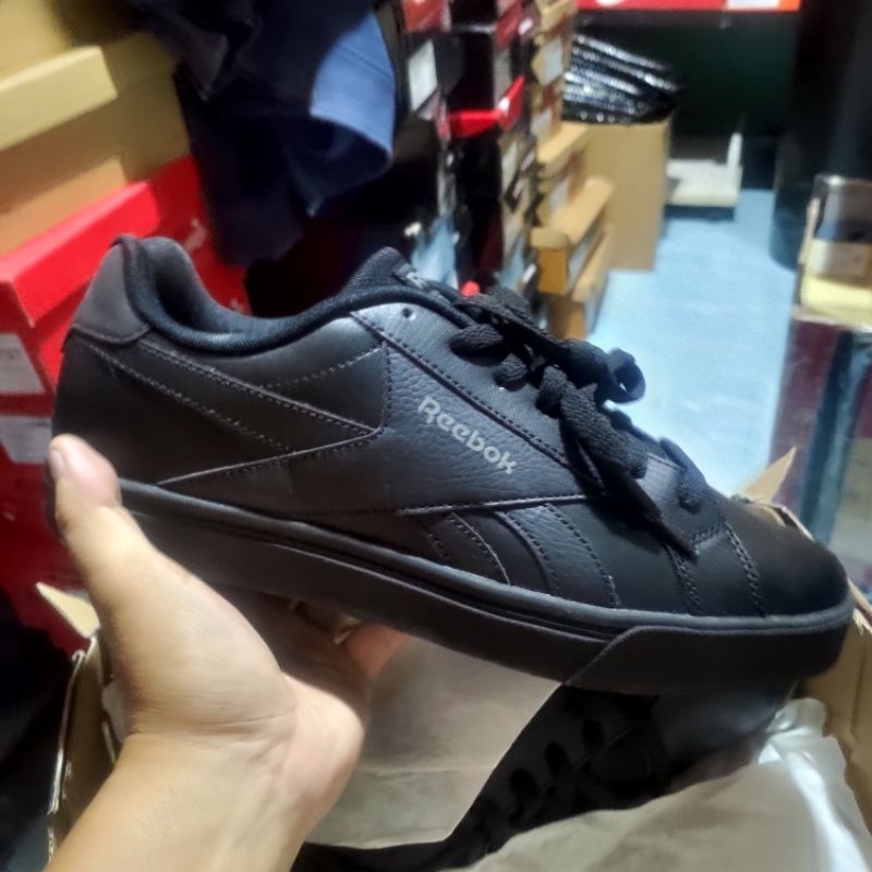 REEBOK ROYAL COMPLETE 3 LOW TRIPLE BLACK ORIGINAL [100038934]