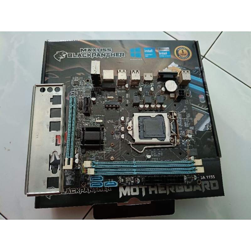 Motherboard H61 Maxuss BlackPanther LGA 1155