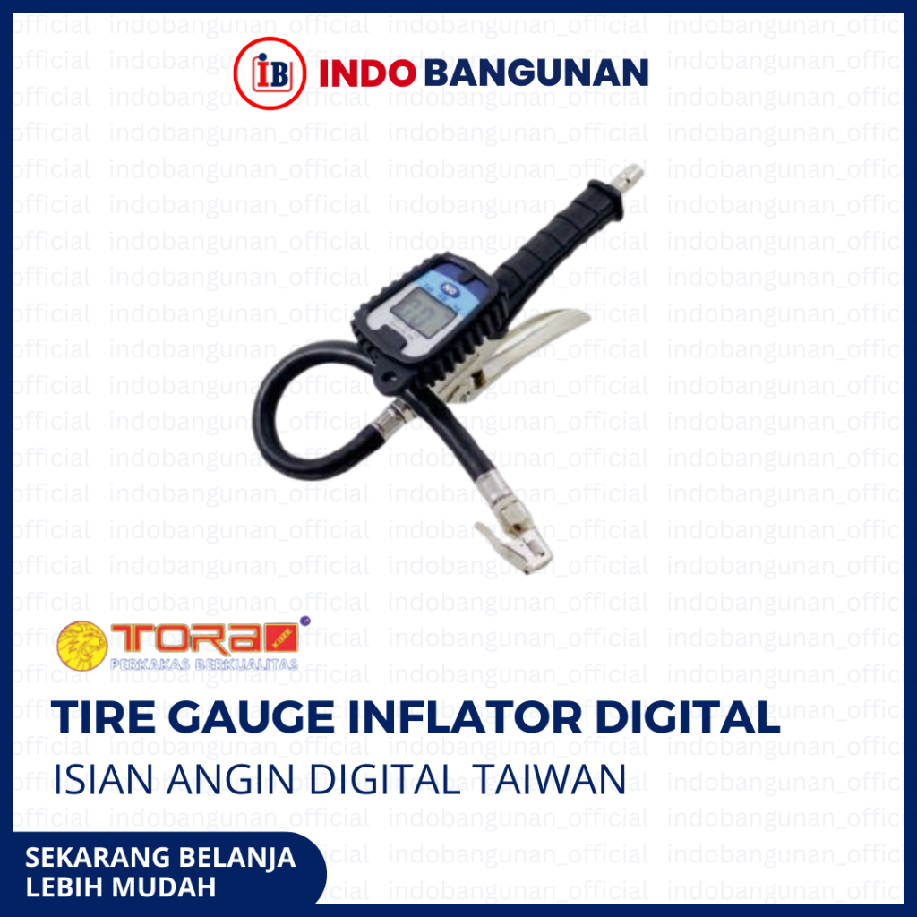 TIRE GAUGE INFLATOR DIGITAL/ISIAN ANGIN DIGITAL