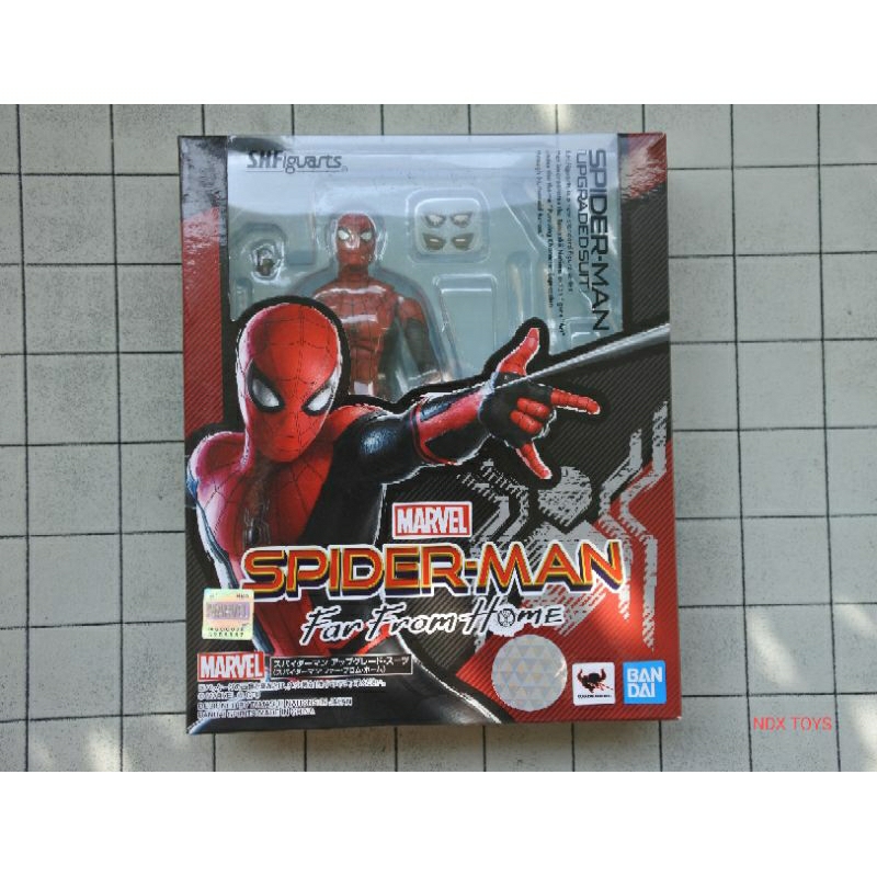 Shf Spiderman Upgrade Suit Far From Home