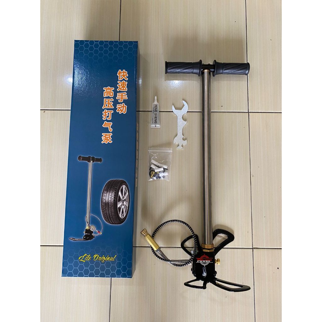 Pompa PCP RIVER 5000 Psi Kaki Kupu kupu lipat