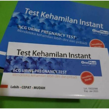ONEMED TES KEHAMILAN BISA ECER/TES PACK/HCG PP TEST STRIP ONEMED