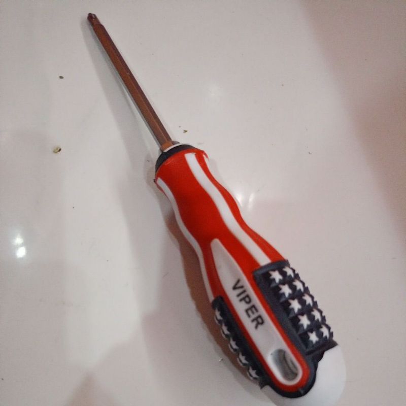 Obeng Amerika USA Bolak Balik Magnet Plus Minus 6 Inch