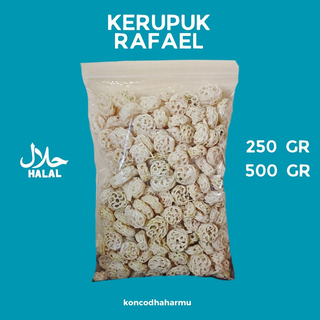 

KERUPUK RAFAEL KERING | KERUPUK SEBLAK RAFAEL | KERUPUK SEBLAK