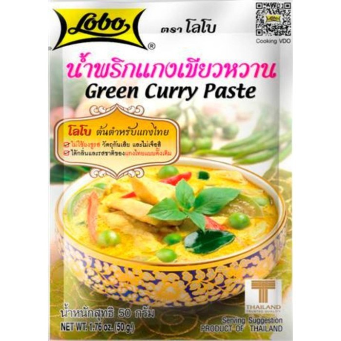 

LOBO 50GR GREEN CURRY PASTE