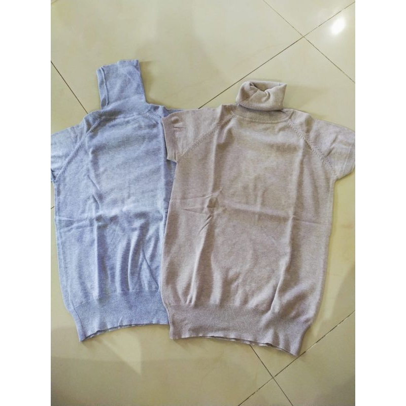 baju atasan knit zara preloved