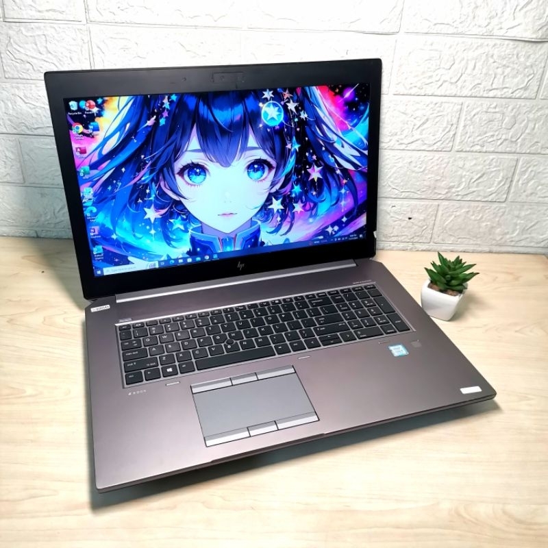 Hp Zbook 17 G5 Workstation core i5 Gen 8 (8/256) Fingerprint