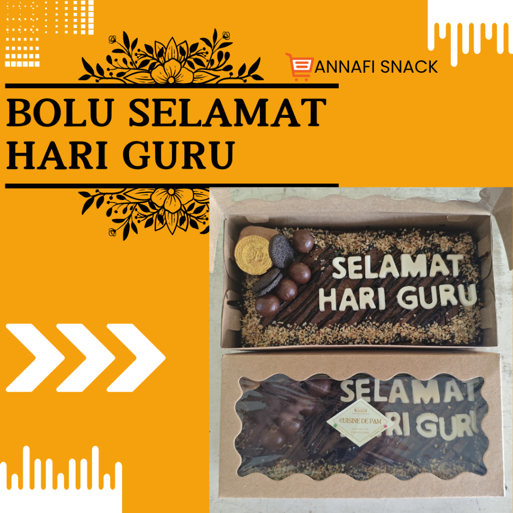 

BOLU SELAMAT HARI GURU BY CUISINE DE PAM