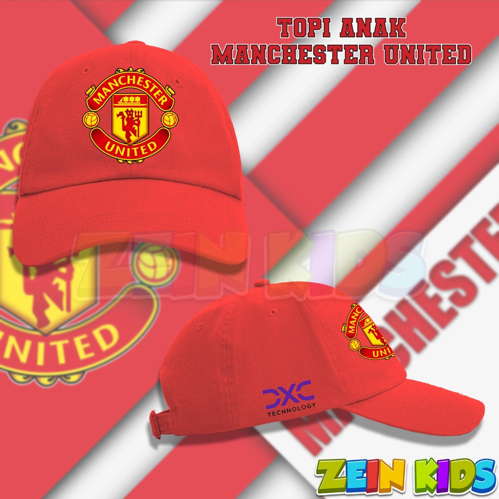 Topi Anak Manchester United / Topi Bola Anak Manchester United