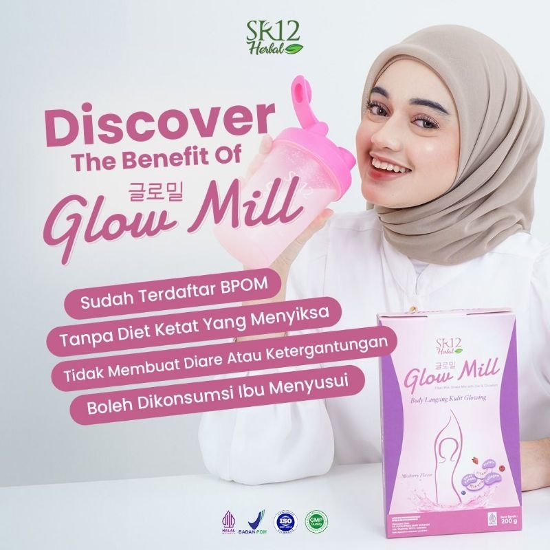 

SR12 GLOW MILL | TRENGGALEK | SARAPAN SEHAT MILKSHAKE OAT | AMAN BUSUI BUMIL