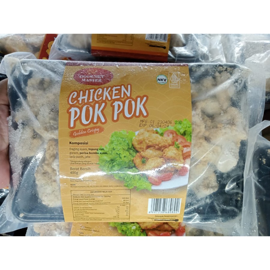 

GOURMET MASTER CHICKEN POKPOK 400GR