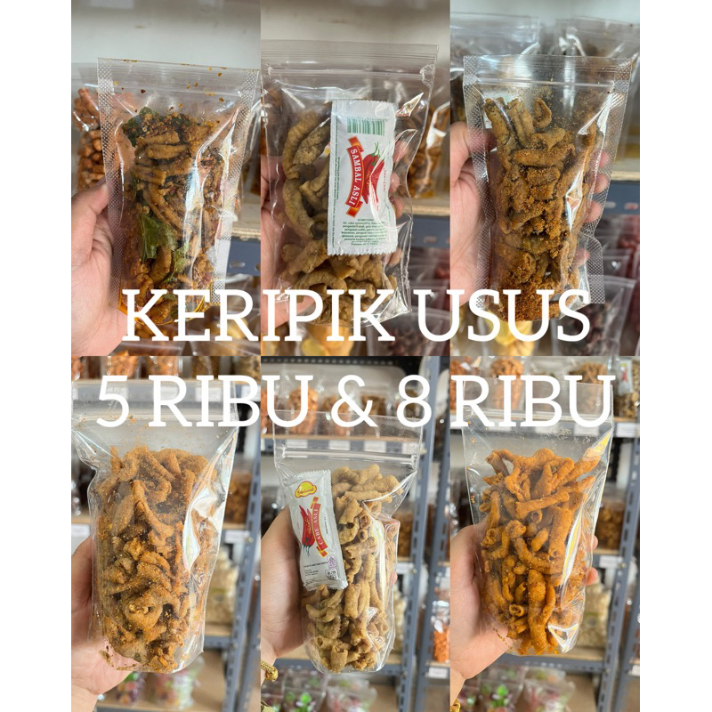 

Keripik Usus Ayam H Rojali Kemasan Kecil