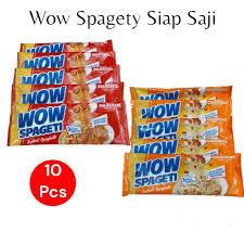 

Paket 10 Pcs Pasta Wow Spageti Instan Mix Carbonara Bolognese Mie Spaghetti Siap Saji