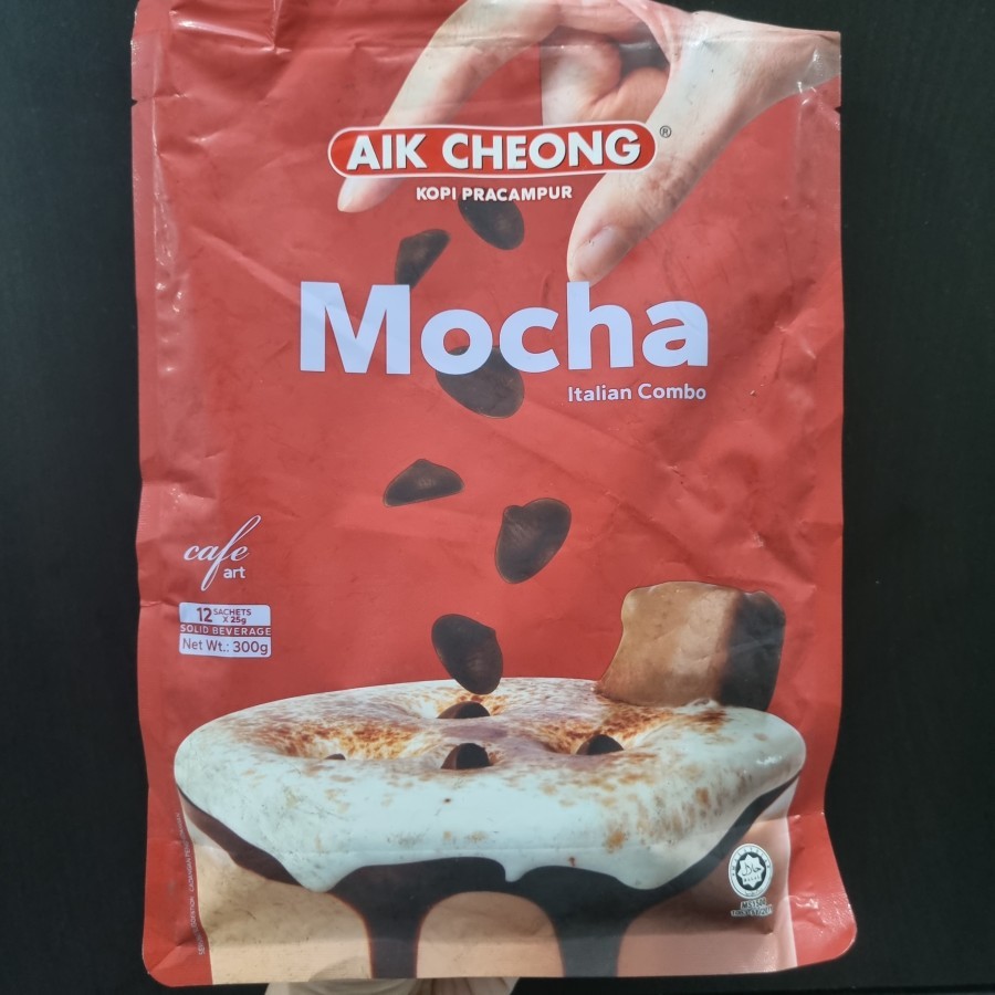 

aik cheong mocha cafe art italian combo