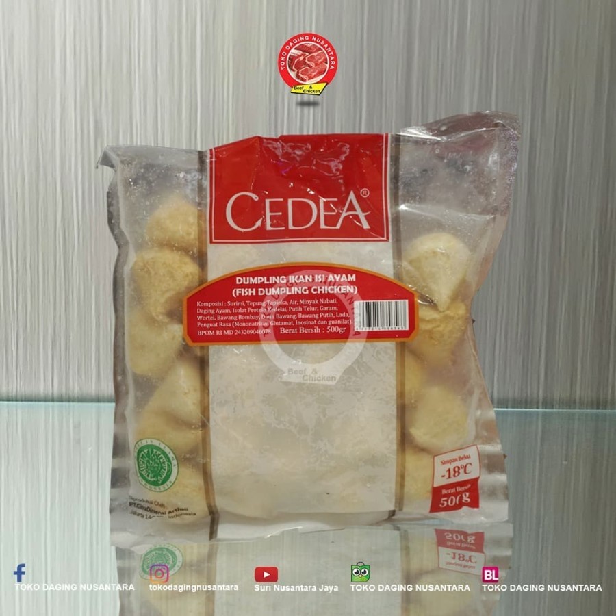 

Cedea Fish Dumpling Chicken 500gr