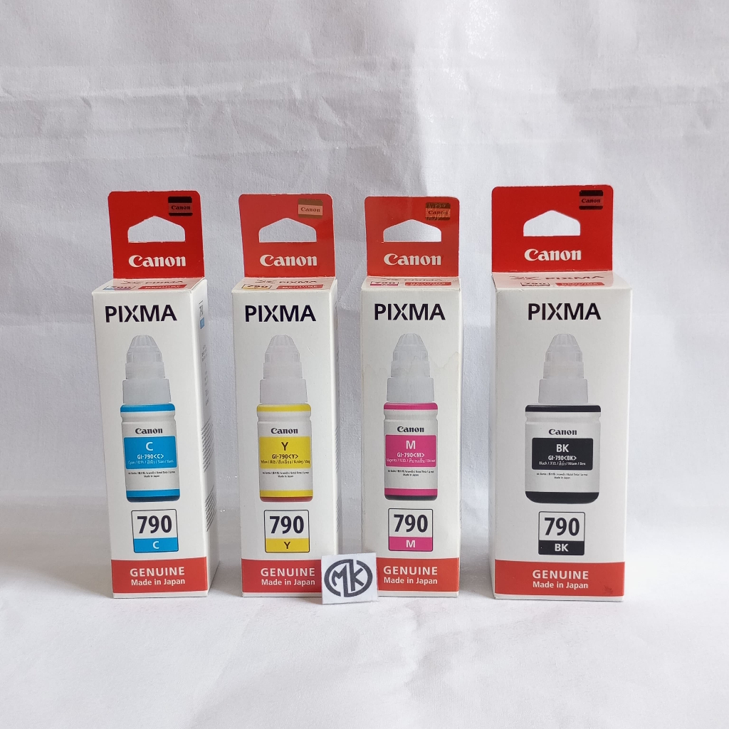 Tinta Canon 790 Hitam Warna for Printer Canon G1000 G2010
