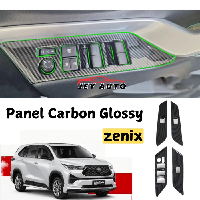 Panel Armrest Zenix Carbon / Panel Power Window Zenix