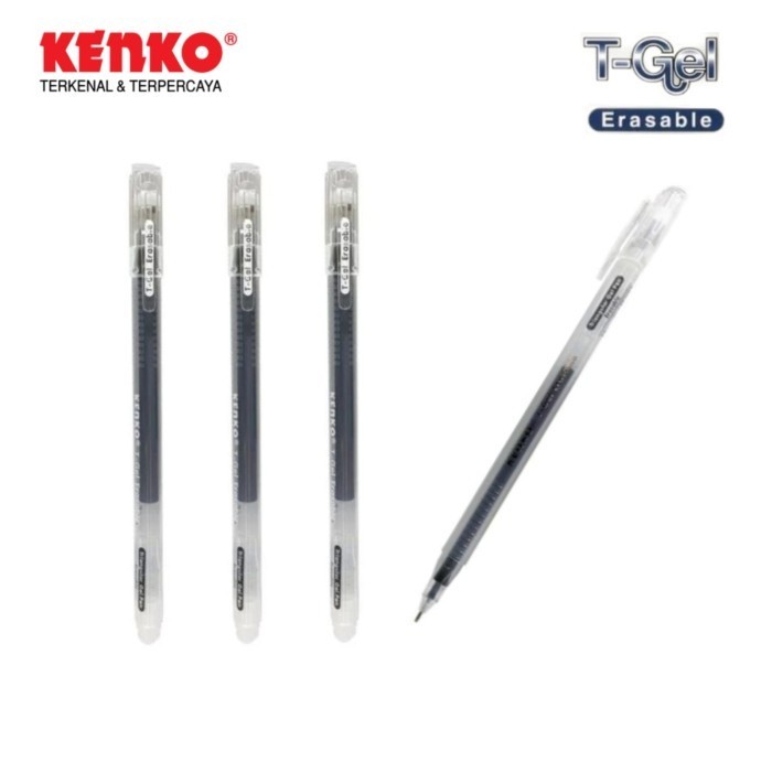 Triangular Gel Pen Kenko KE-303ER T-Gel Erasable