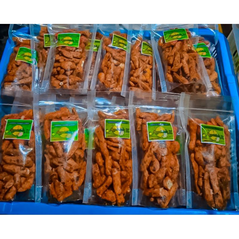 

BASRENG PEDAS DAUN JERUK DAN ORIGINAL DAUN JERUK KEMASAN 30 g BANAFA