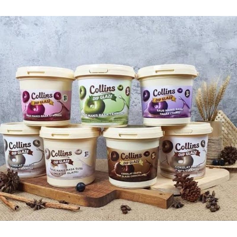 

Collins glaz topping kemasan jar 1kg