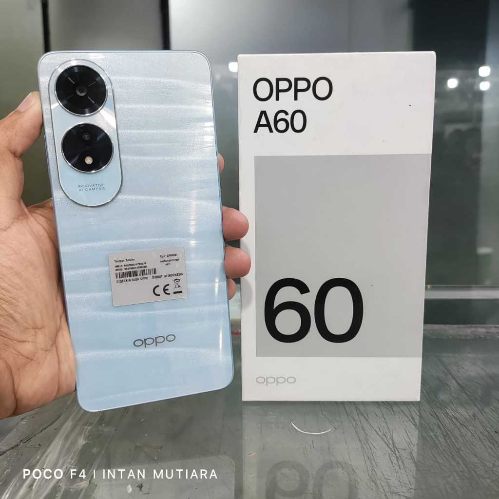 Oppo A60 Ram 8/128GB | Ram 8/256GB Bekas Original