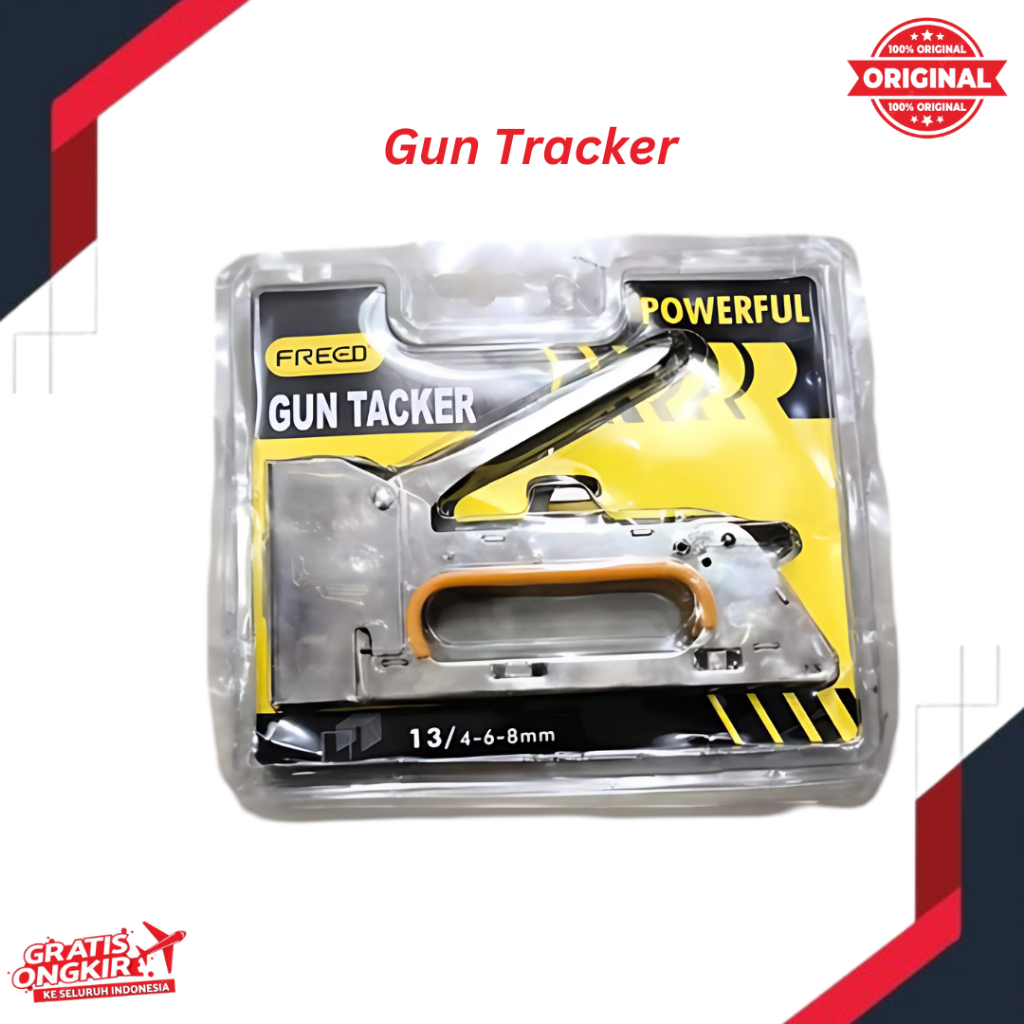 

STAPLES GUN TEMBAK / GUN TRACKER TERMURAH FREED