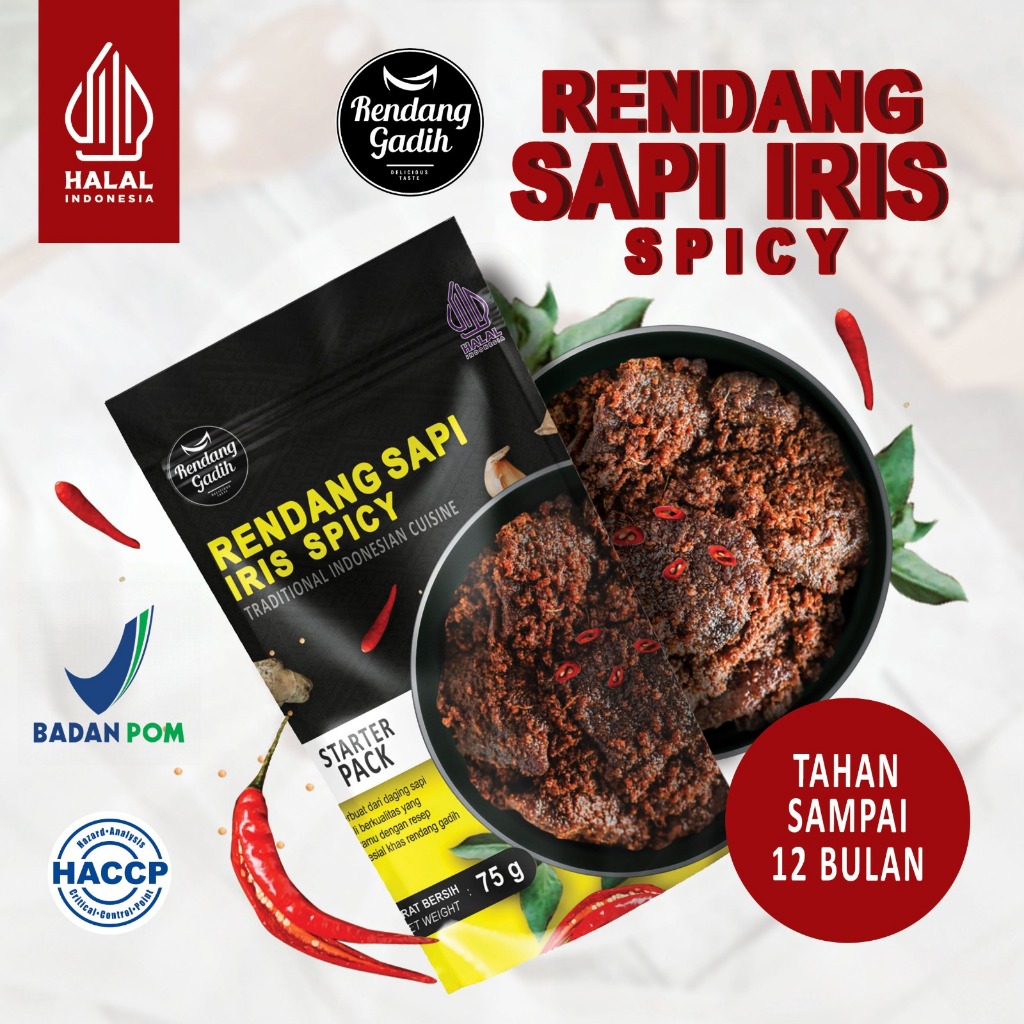 

Rendang Gadih - Starter Pack Rendang 50-75 g