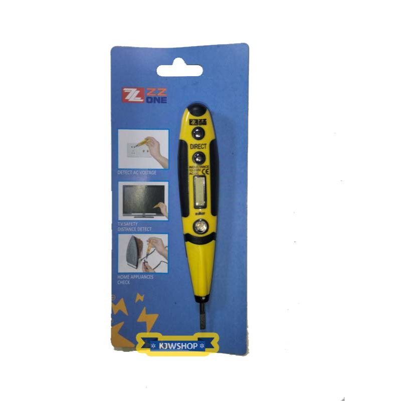 Voltage Tester Tespen Digital Alat Ukur Arus Listrik Test Pen Digital LED Testpen Kabel Pengukur AC 