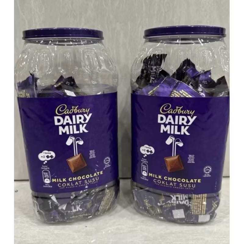 

Cadbury Dairy Milk Chocolate Mini Pack - 405g (Dijual per Jar atau per Piece - Minimal 10 pcs)