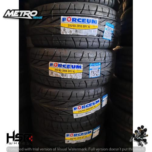 ban mobil tubeless ring 18 215/40 merk forceum hexa ukuran 215 40 R18 mobil avanza G, livina
