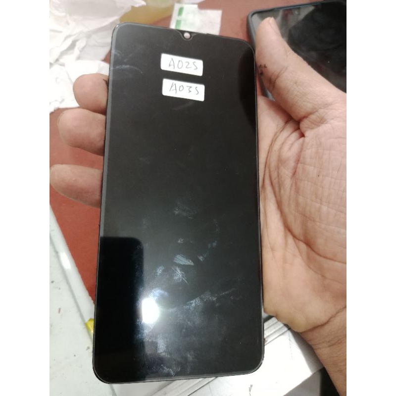 LCD copotan Samsung A02s/A03s asli copotan