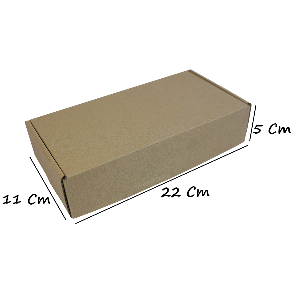 

Kardus karton model pizza box uk. 22x11x5 cm...Die Cut untuk kotak Aksesoris