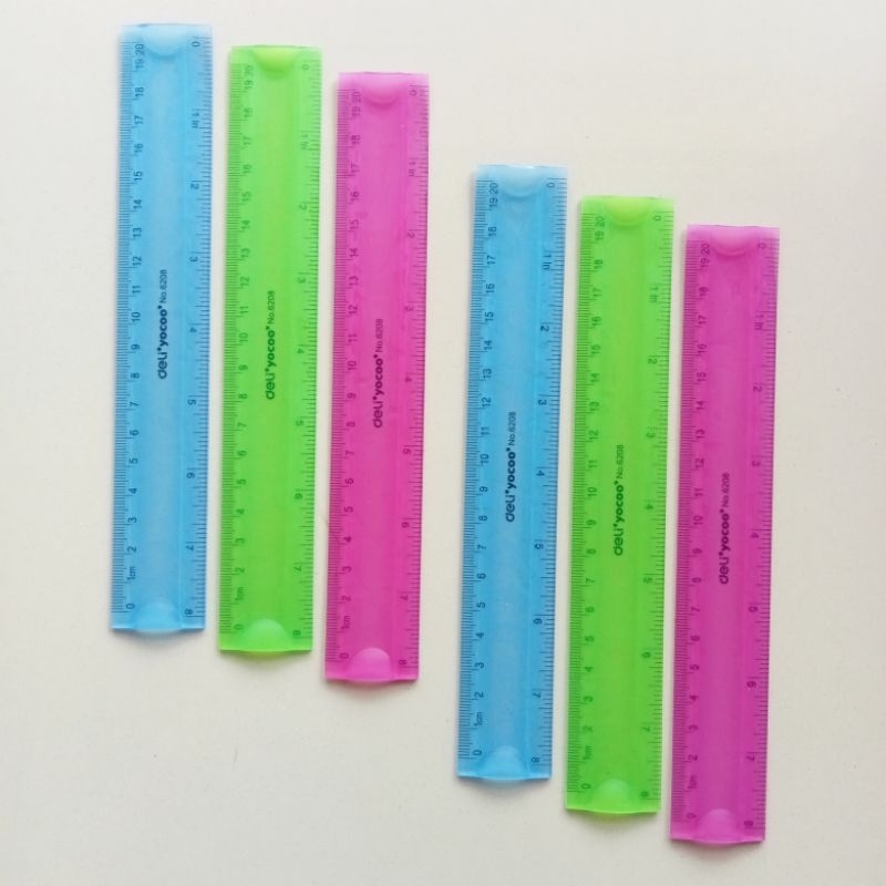 

Penggaris Lentur Fleksibel Ruler Deli 6208 20 cm [ Pcs ] [ Original ]