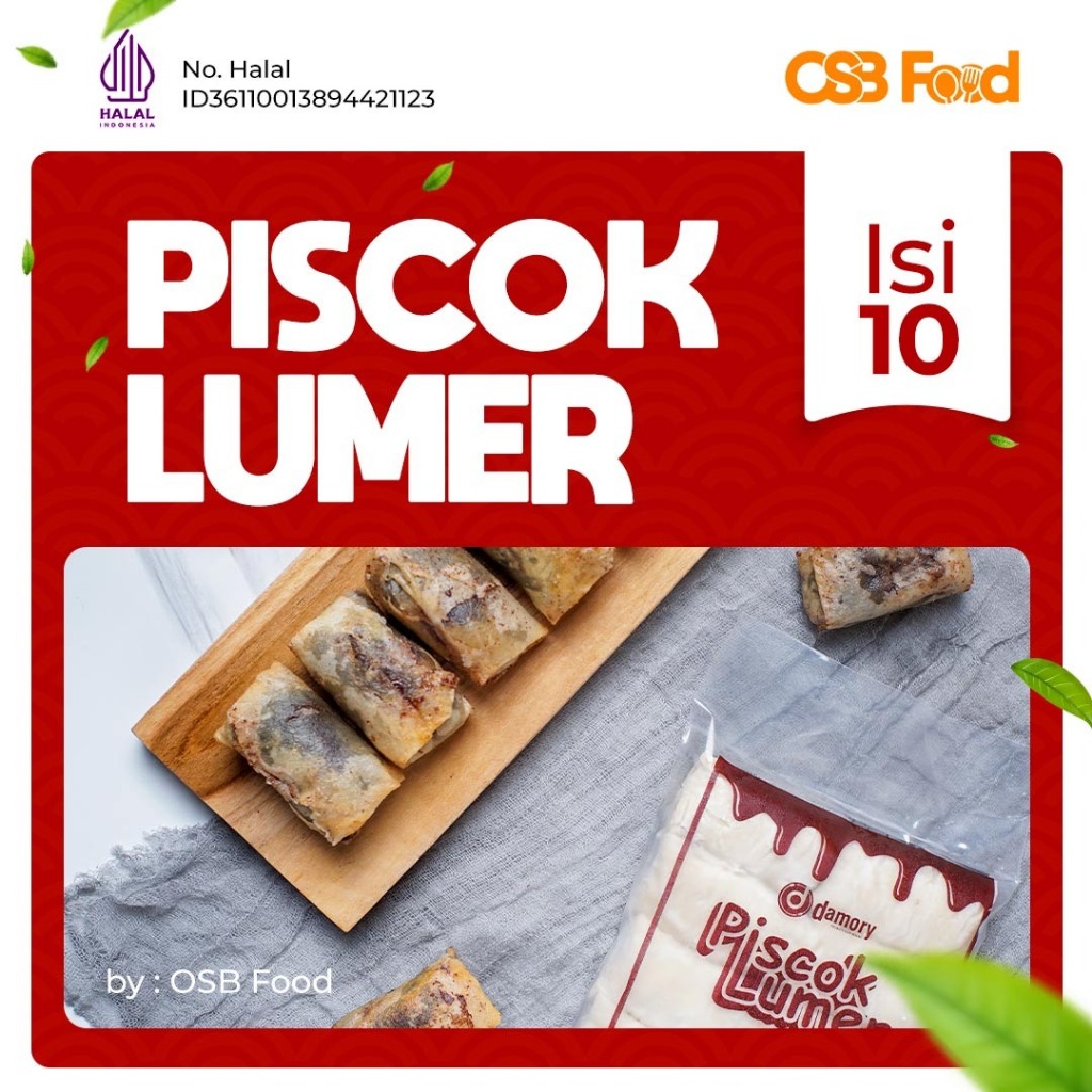 

Pisang Coklat Piscok Lumer Isi 10 HALAL BPOM