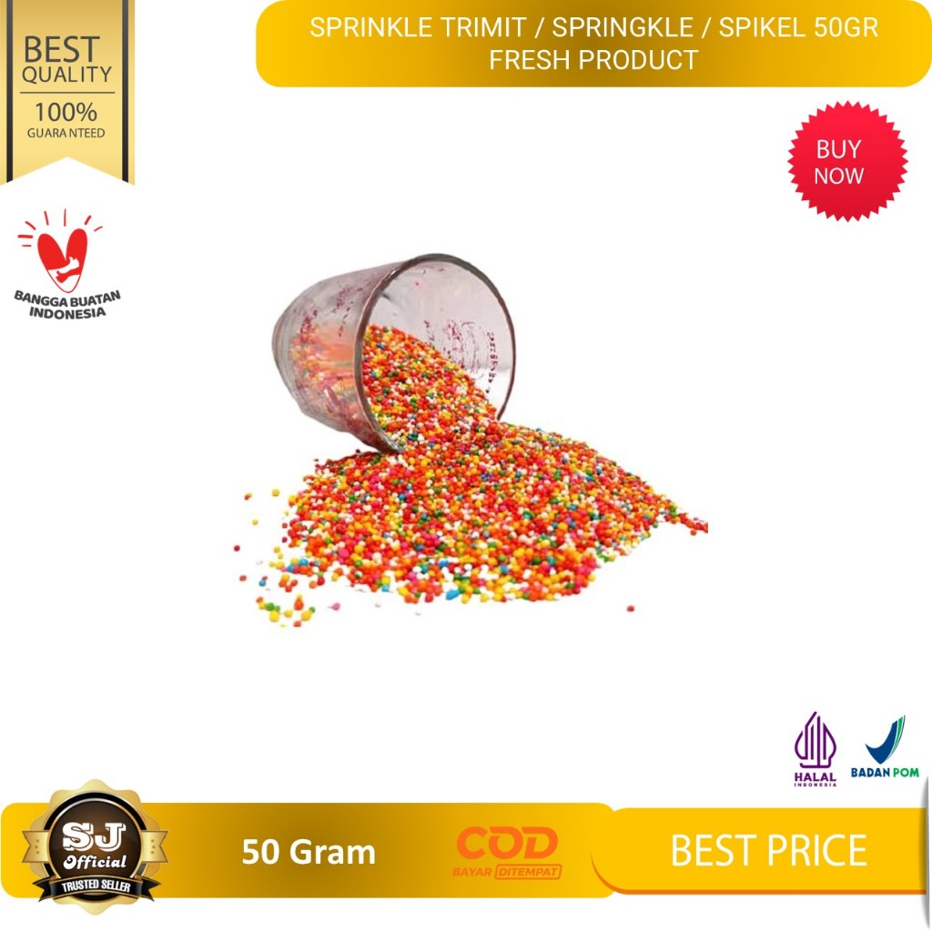 

SPRINKLE TRIMIT / SPRINGKLE / SPIKEL 50GR FRESH PRODUCT