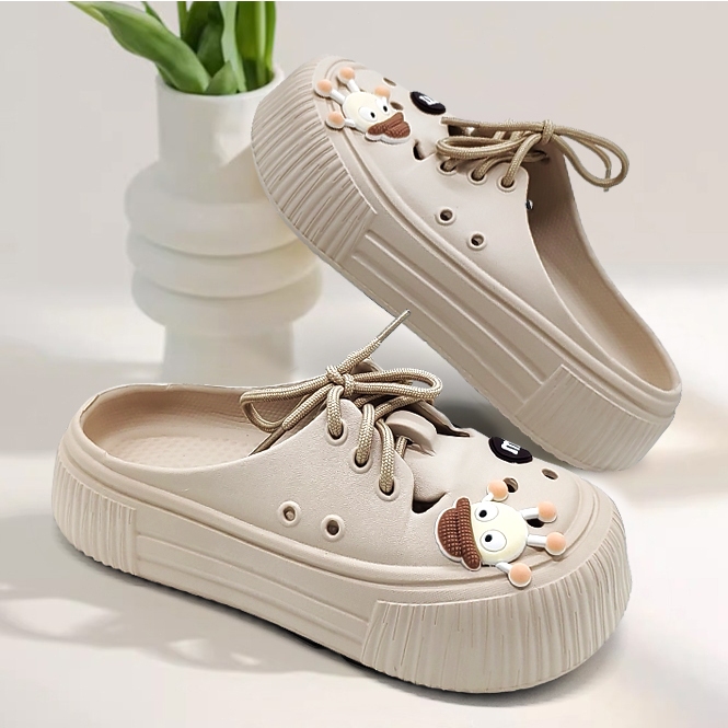 Saromon(Surabaya) Sandal Wanita Kekinian Empuk Sandal Fuji Wanita Wedges Korea Sandal Jelly Wanita