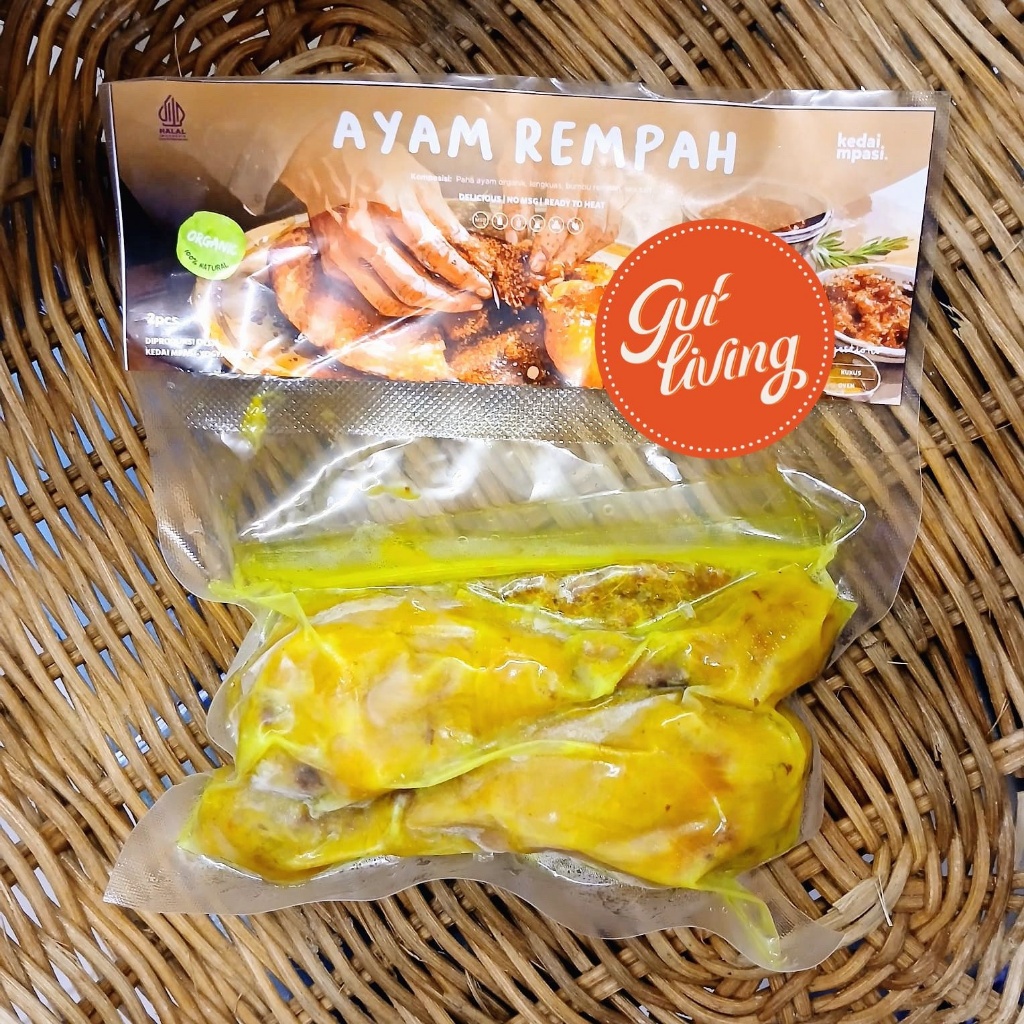 

Ayam Rempah Lauk Kedai MPASI Bayi Balita Kaya Gizi Bahan Alami Frozen